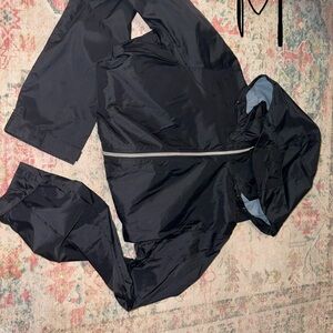 Columbia Black Hooded Jacket